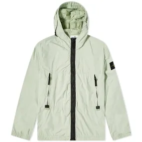 Stone Island Green Nylon Hooded Jacket