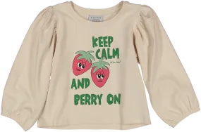 Strawberry Ecru T-Shirt