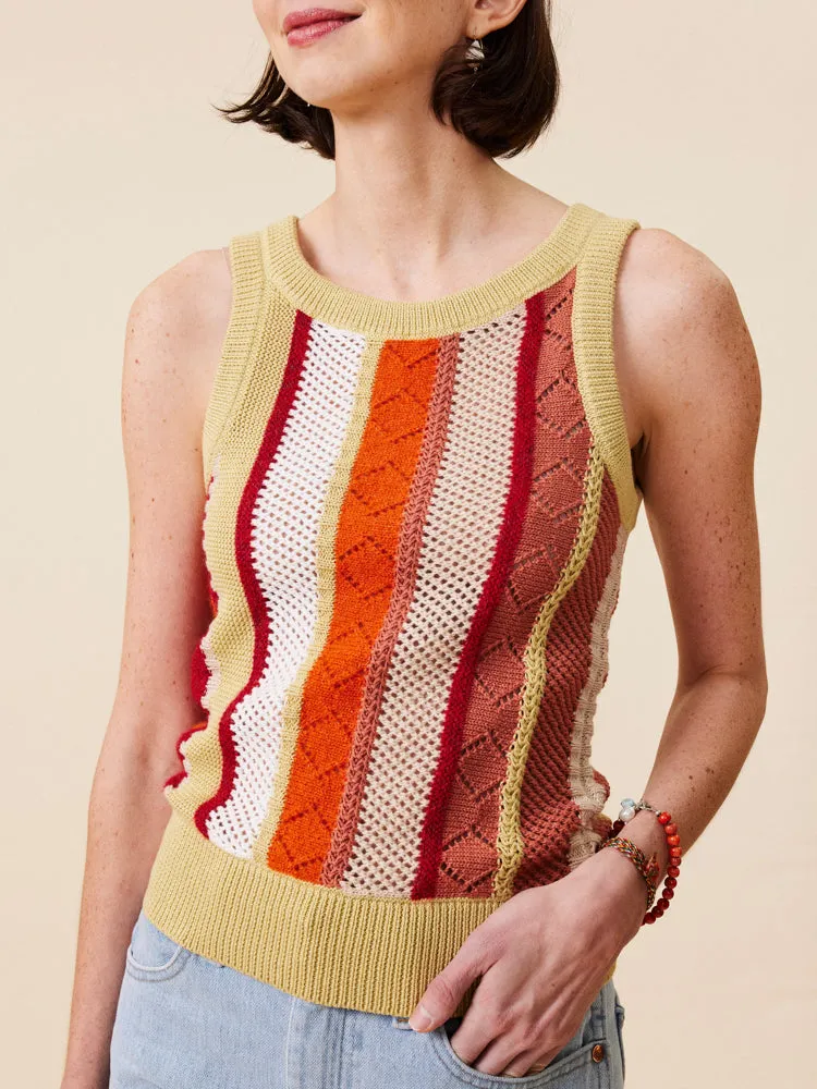 Striped Tank Top by Merrill