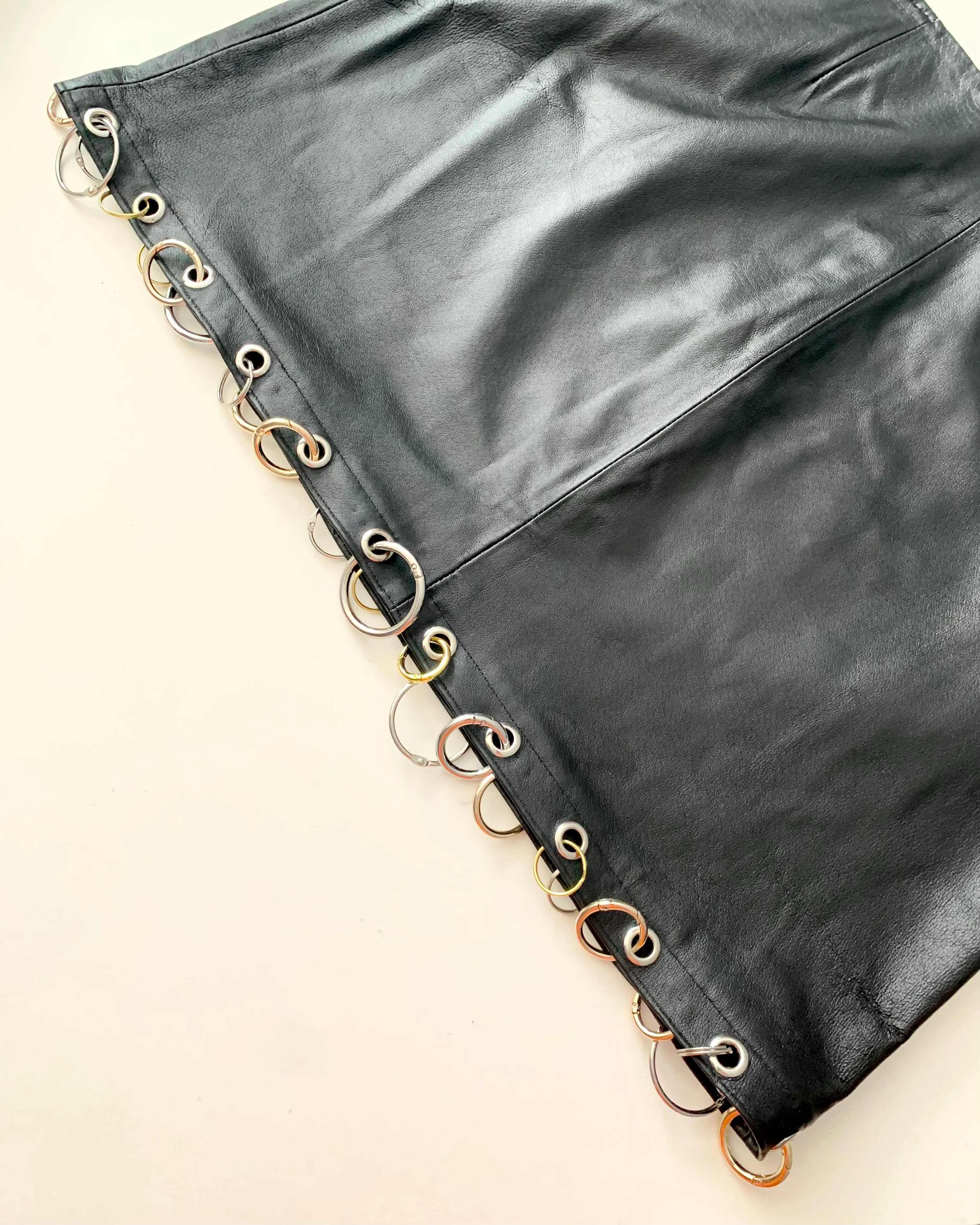 Custom Grommet Ring Mini Skirt