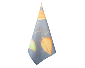 Tea Towel - Three Lanterns on Grey