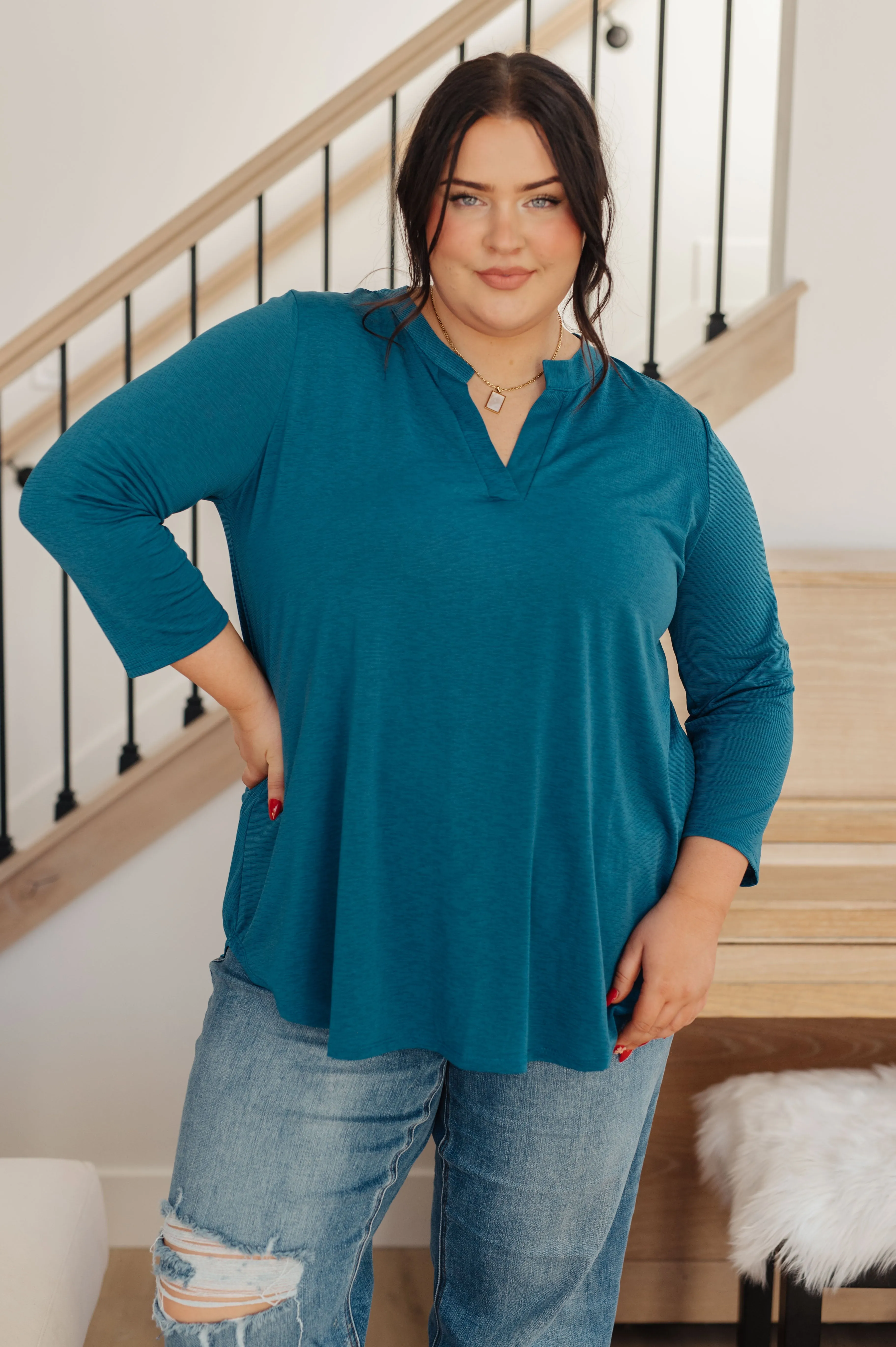 Teal Top Mayra