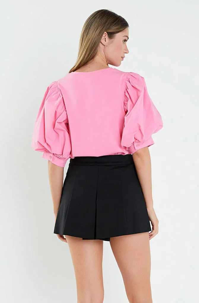 Poplin Top