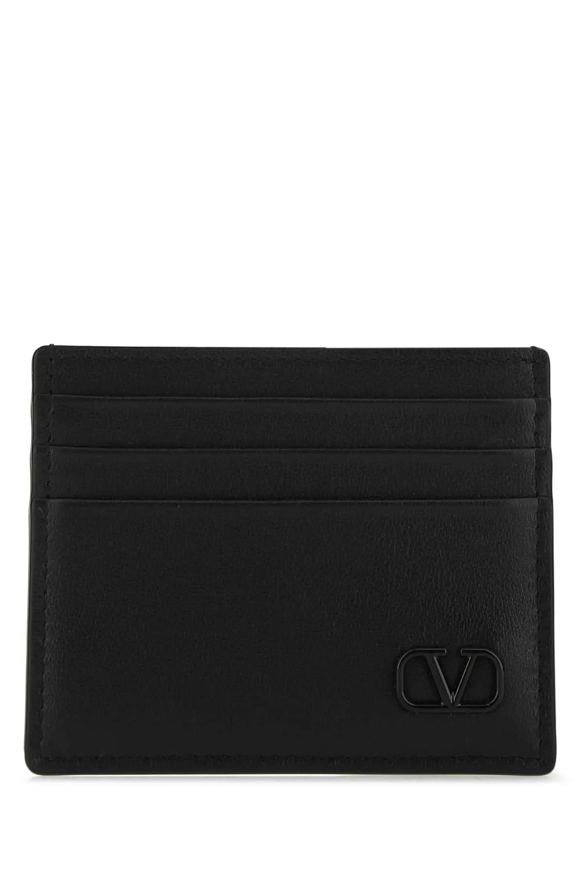 Valentino Cardholder with VLogo Plaque