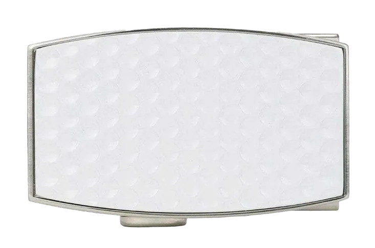 Aston Eagle White Golf Buckle for 1 3/8 Inch Straps