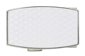 Aston Eagle White Golf Buckle for 1 3/8 Inch Straps