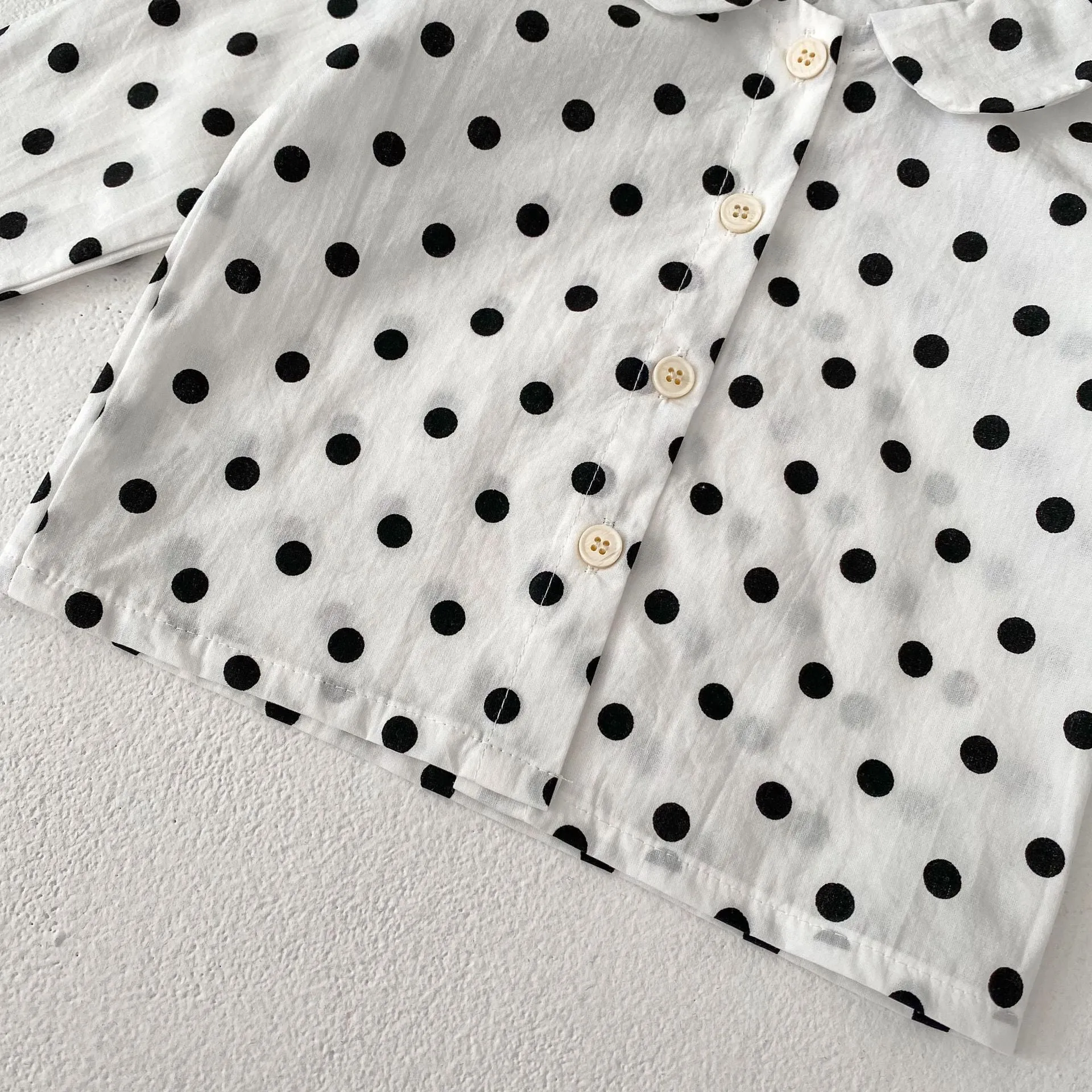 Wholesale Polka Dot Tops for Baby Girls