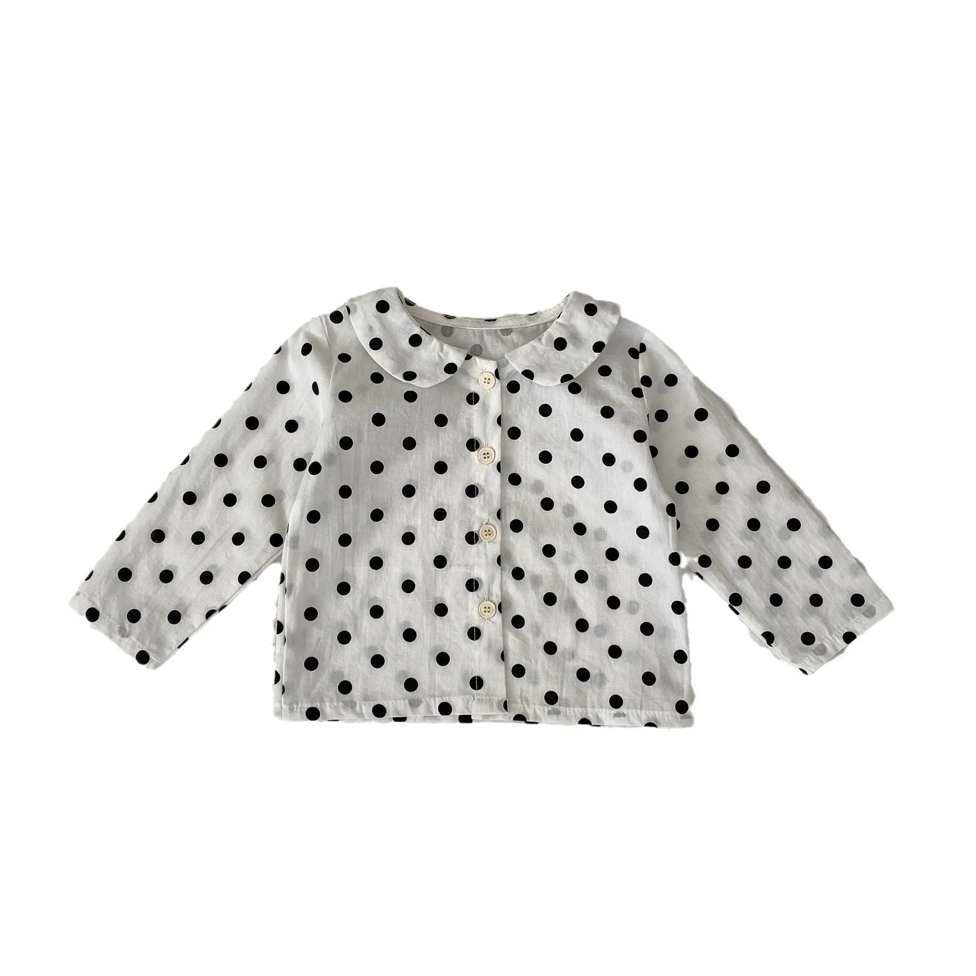 Wholesale Polka Dot Tops for Baby Girls