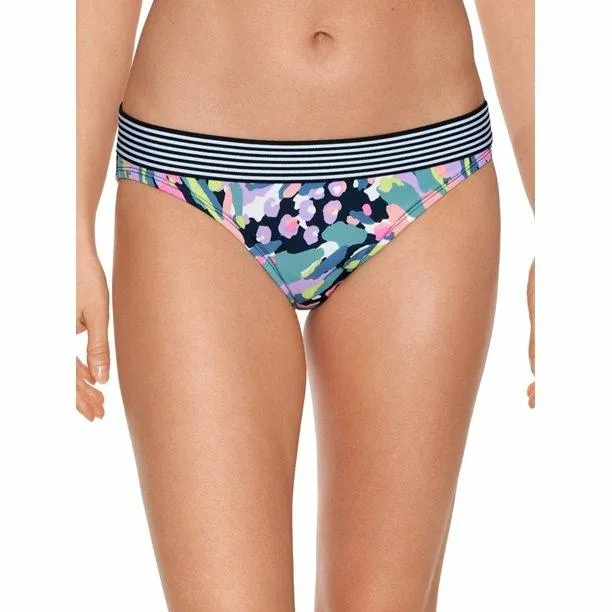 Womens Painterly Tropics Bikini Bottom