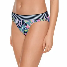 Womens Painterly Tropics Bikini Bottom