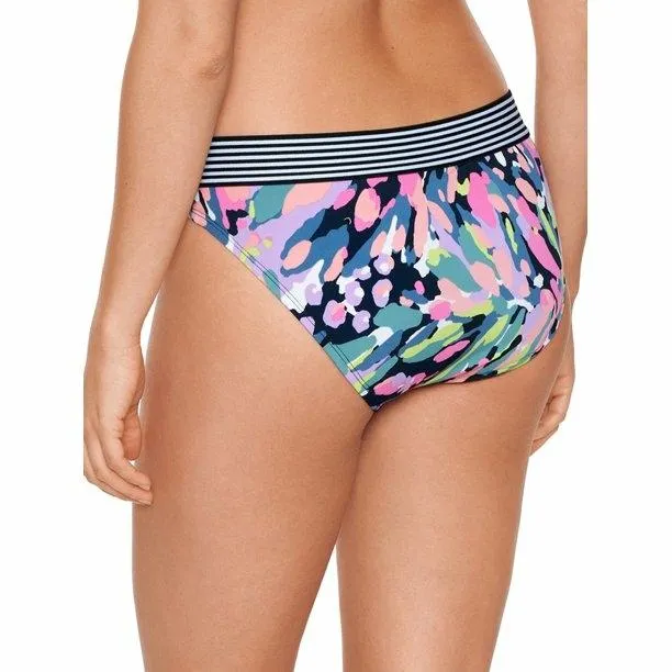 Womens Painterly Tropics Bikini Bottom