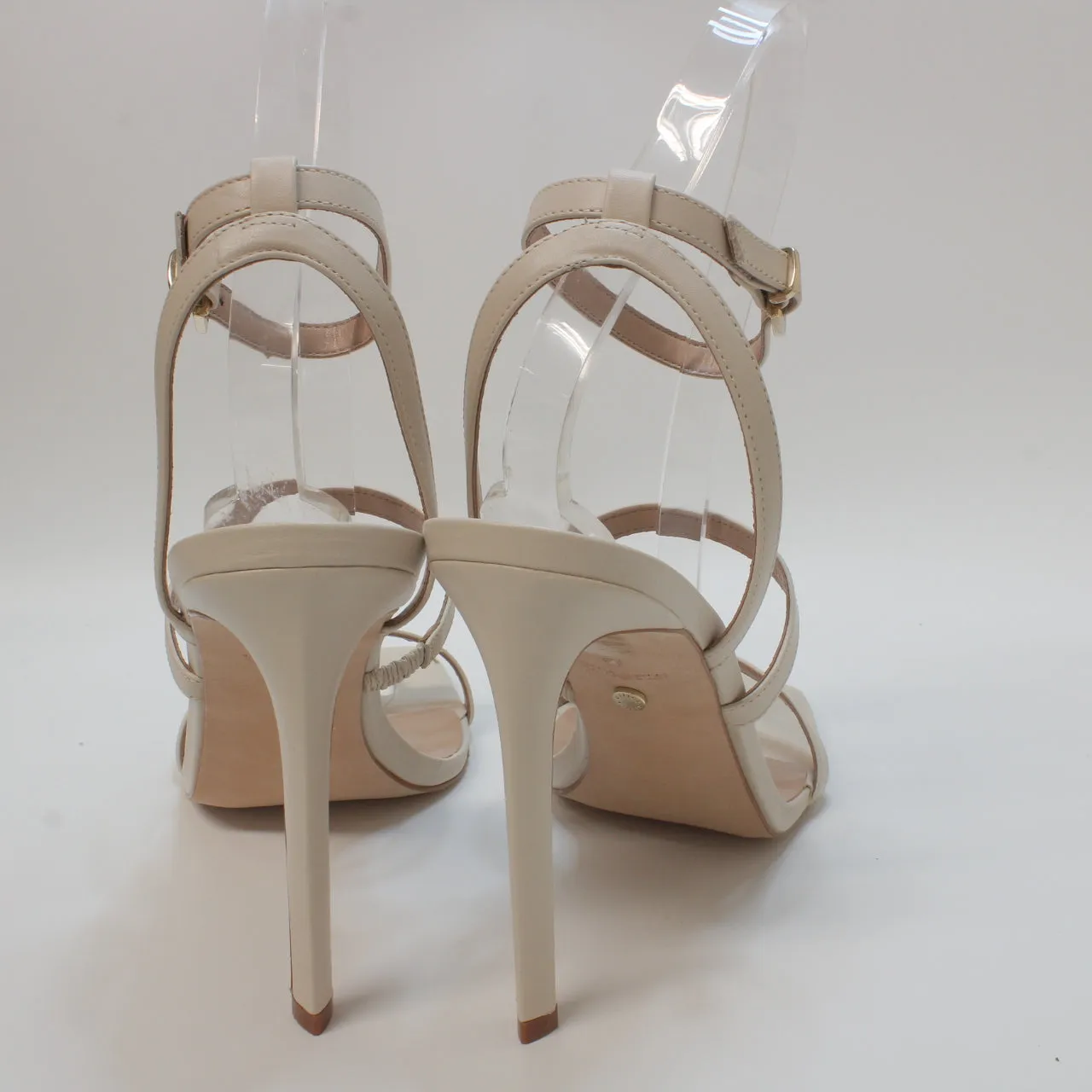 Women's Off White Leather Office Hummingbird Sandals