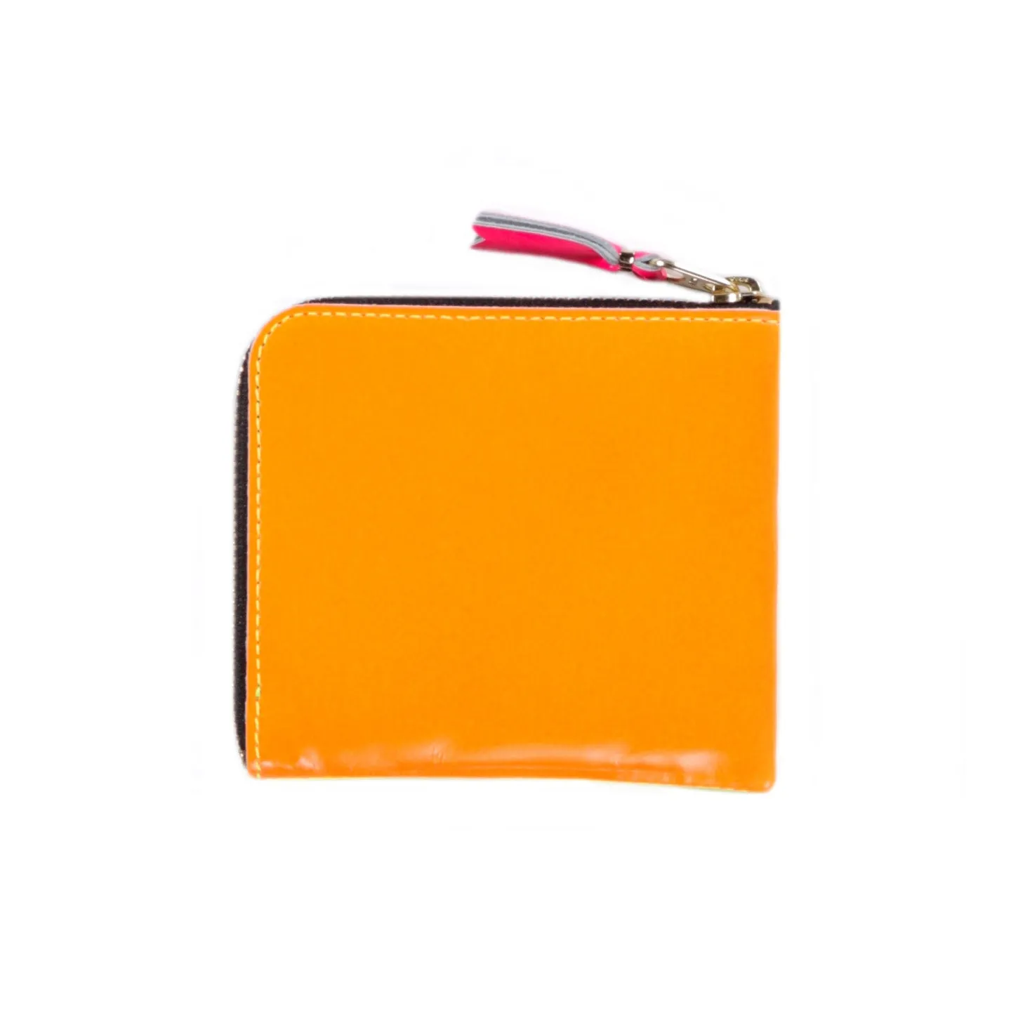 Yellow/Light Orange COMME DES GARCONS SA3100 Super Fluo Zip Wallet