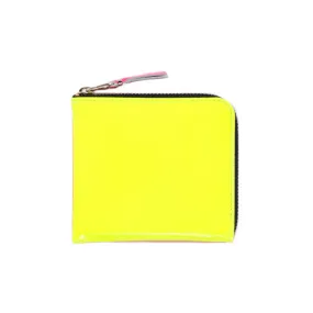 Yellow/Light Orange COMME DES GARCONS SA3100 Super Fluo Zip Wallet